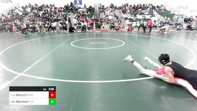 106 lbs Round Of 16 - John Baluyut, New Canaan vs Nathan Marshall, Stratford