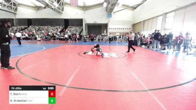 79-J2 lbs Semifinal - Thomas Warn, Orchard South WC vs Raff Arakelian, Fisheye