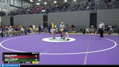 120 lbs 2nd Wrestleback (8 Team) - Gino Stewart, Perry Meridian vs Gavin Bragg, Cathedral