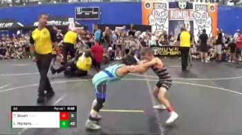 64 lbs Round 2 (8 Team) - Logan Martens, Lead Miners vs Talon Stuart, Nebraska Elite