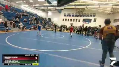 126 lbs Quarterfinal - Baylen Smith, Wyoming vs Angus Annan, Riverton USA Wrestling