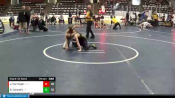 82 lbs Round 1 (4 Team) - Bryson Connelly, MI Pitbulls vs Jordan Carringer, Michigan Raiders