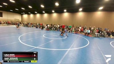 70-73 lbs Round 2 - Laila Nash, Spartan Mat Club vs Daisy Rosales, Amped Wrestling Club