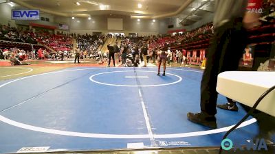 98-105 lbs Final - Jaylianna James, Mcalester Youth Wrestling vs Zaniyah Wright, Team Tulsa Wrestling Club