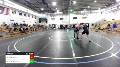 285B lbs Rr Rnd 3 - Chase Horne, NC State vs Kade Carlson, West Point