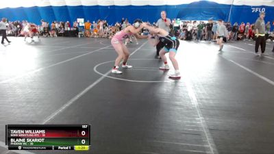 157 lbs Round 4 (8 Team) - Taven Williams, Noke Wrestling RTC vs Blaine Skariot, Phoenix WC