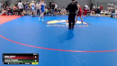 138 lbs Cons. Round 3 - Eben Perez, Washington vs Ocean Franks, FordDynastyWrestlingClub