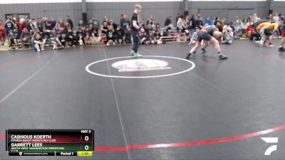 170 lbs Quarterfinal - Cashious Koerth, Fitness Quest Wrestling Club vs Garrett Lees, South West Washington Wrestling Club