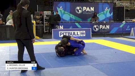 JONATHAN MICHAEL HILLIS vs CHAD HUNTER GROSSMAN 2024 Pan Jiu Jitsu IBJJF Championship