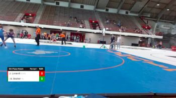 145-152 lbs 5th Place Match - Gage Decker, Top Dawgs vs Jack Lunardi, Relentless Training Center