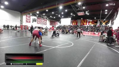 165 lbs Champ. Round 2 - Leo Balanza, Temescal Canyon vs Matthew Flores, Bell Gardens