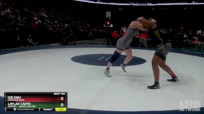 190 lbs Quarterfinal - Ozi Ogu, Mountain Vista vs Laylah Casto, Central - Grand Junction