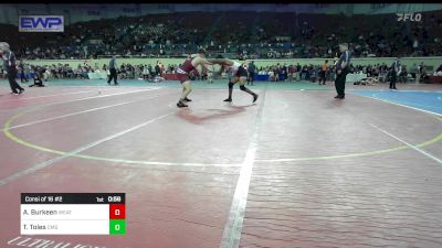 200 lbs Consi Of 16 #2 - Austin Burkeen, Weatherford vs Tayden Toles, Carver Middle School