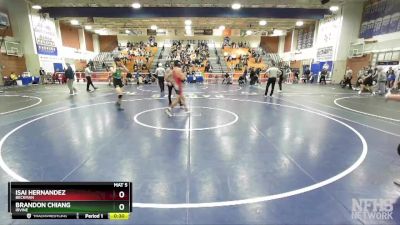 126 lbs Cons. Round 4 - Isai Hernandez, Beckman vs Brandon Chiang, Irvine