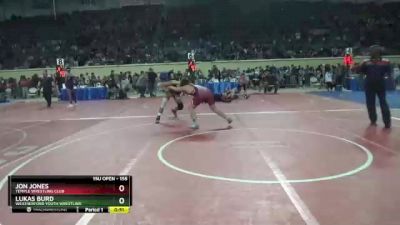 155 lbs Cons. Round 2 - Jon Jones, Temple Wrestling Club vs Lukas Burd, Weatherford Youth Wrestling