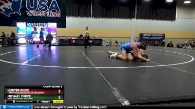 126 lbs Champ. Round 3 - Michael Furze, MWC Wrestling Academy vs Hunter Knox, Threestyle Wrestling Of Oklahoma