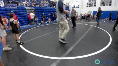 61 lbs Quarterfinal - Sebastian Arroyo, Little Axe Takedown Club vs Weston Wood, MCTC