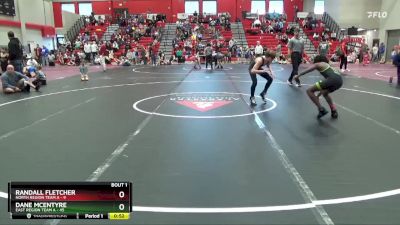 103 lbs Round 1 (4 Team) - Randall Fletcher, North Region Team A vs Dane McEntyre, East Region Team A