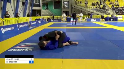 JEREMY ALAN HASS vs STEVEN CABRERA 2023 Master International IBJJF Jiu-Jitsu North American Championship