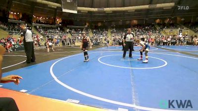 67 lbs 3rd Place - Beckett Carter, Piedmont vs Jacob Gwin, Coweta Tiger Wrestling