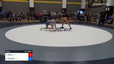 65 kg Consolation - Jonathan Miers, Princeton Wrestling Club vs Gabriel Onorato, Pennsylvania RTC