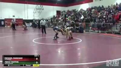 113 lbs Cons. Round 1 - Mekhi Yanthis, Los Alamitos vs Michael Manzano, La Canada