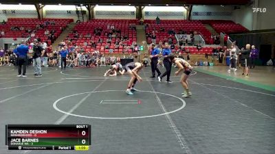 76 lbs Semis (4 Team) - Jace Barnes, Donahue WA vs Kamden Deshon, Neighborhood