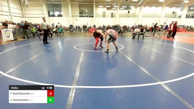 165 lbs Round Of 16 - Trever Kwiatkowski, Red Roots WC vs Jackson Santaniello, Killingly