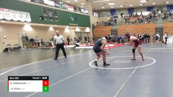 170 lbs Cons. Round 4 - Sam Pinto, San Marcos (San Marcos) vs Dane Walkowiak, Scripps Ranch