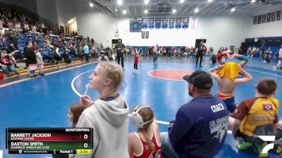 49 lbs Quarterfinal - Barrett Jackson, Eastside United vs Daxton Smith, Glenrock Wrestling Club