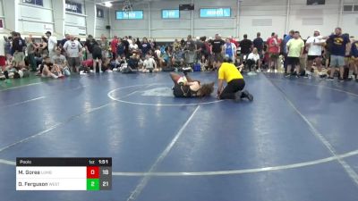 146 lbs Pools - Markgo Goree, Lumberyard (NY) vs Dakota Ferguson, West Virginia Wild