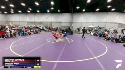 113 lbs Quarters & 1st Wb (16 Team) - Benjamin Sommers, Washington vs Jarrett Patty, Oklahoma Red