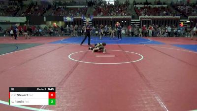 70 lbs Cons. Round 2 - Kye Stewart, Powell Wrestling Club vs Lyndon Randle, Fergus Wrestling Club