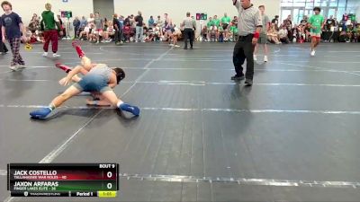 130 lbs Round 3 (6 Team) - Jack Costello, Tallahassee War Noles vs Jaxon Arfaras, Finger Lakes Elite