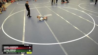 Round 2 - Annika Anderson, Rebels Youth Wrestling vs Sophia Jordan, Simley Wrestling Club