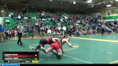 190 lbs Cons. Round 6 - Austin Kovar, WAUSEON vs Andrew Liber, St Francis De Sales (Toledo)