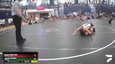 85 lbs Round 4 (6 Team) - Jack Procter, Mat Rats vs Javen Russo, Troup