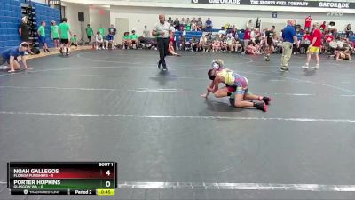 76 lbs Round 1 (6 Team) - Noah Gallegos, Florida Punishers vs Porter Hopkins, Glasgow WA