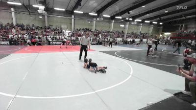 58 lbs 3rd Place - Bentley Newman, Illinois Valley Youth Wrestling vs Connor Moody, Athlos