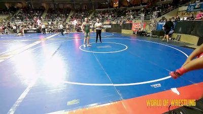 Quarterfinal - Glenn Harston III, Harvey Twisters vs Kaylee's Thompson, Mulvane Jr. Wrestling Club