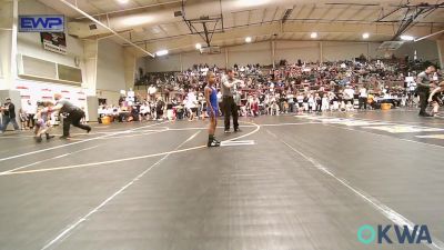 60 lbs Semifinal - Brock Emery, Sperry Wrestling Club vs Lorenzo Hawkins, Tulsa Blue T Panthers