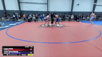 285 lbs Semifinal - Luke Webb, Camas WC vs Amin Qouchbane, Barlow Mat Club (DBA Barlow Wrestling)