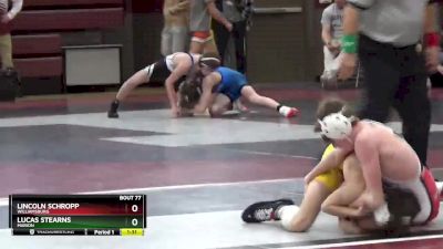 106 lbs Semifinal - Lucas Stearns, Marion vs Lincoln Schropp, Williamsburg