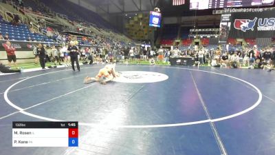 132 lbs Cons 32 #2 - Max Rosen, Illinois vs Pierce Kane, Pennsylvania