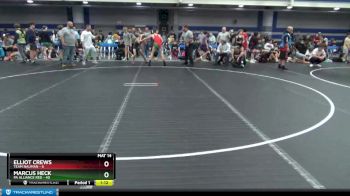 115 lbs Round 1 (8 Team) - Marcus Heck, PA Alliance Red vs Elliot Crews, Team Nauman
