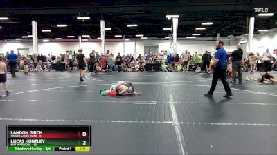 68 lbs Placement (4 Team) - Lucas Huntley, Mat Warriors vs Landon Girch, Finger Lakes Elite