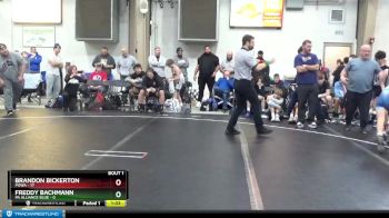 88 lbs Round 1 (8 Team) - Brandon Bickerton, POWA vs Freddy Bachmann, PA Alliance Blue