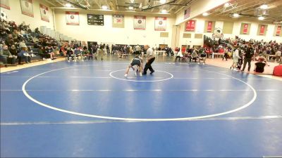 126 lbs Round Of 16 - Liam McGrail, Windham vs Connor Sayball, Merrimack