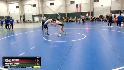 175 lbs Round 1 (16 Team) - Dylan Bower, York vs Andrew Smith, Kearney Catholic