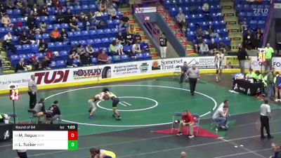 172 lbs Round Of 64 - Manuel Regus, New Kensington vs Landon Tucker, Mifflinburg